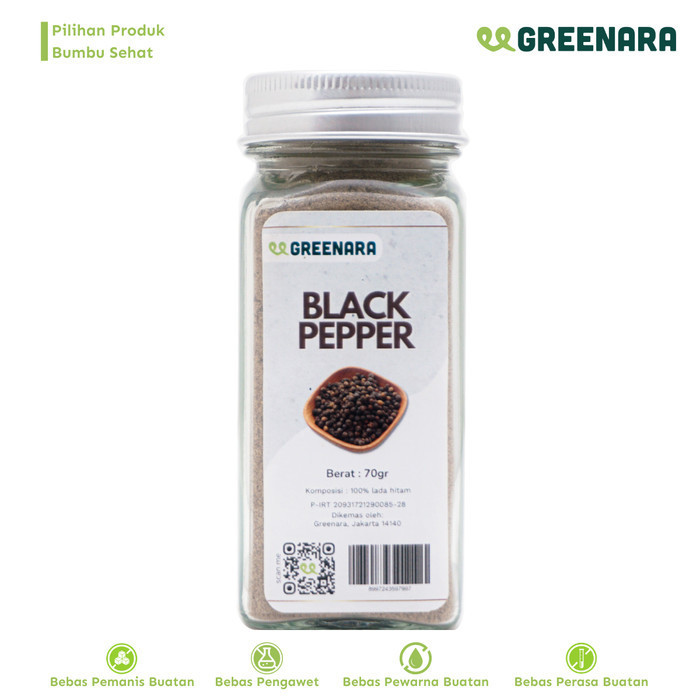 

Andan Lada Hitam Bubuk 70Gr / Blackpepper