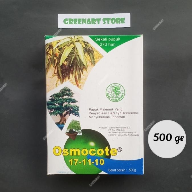 Dekastar Plus (Osmocote ) 17-11-10 + TE @500 gram