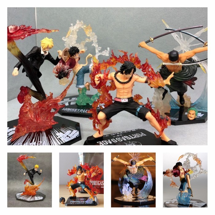 Roronoa Zoro Action Figure One piece battle version