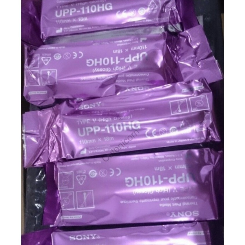 Paper Sony Usg Upp 110Hg Printer Thermal Kertas Usg Sony Upp-110Hg