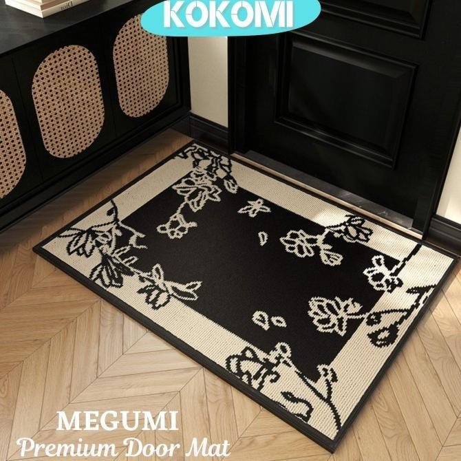 KOKOMI Keset Pintu Rumah MEGUMI Keset Kaki Anti Slip Outdoor Keset