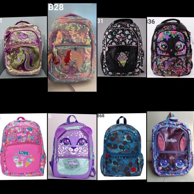Tas Smiggle Bkn Ori Ransel Sekolah Anak Sd Smp Cewek Cowok Unicorn