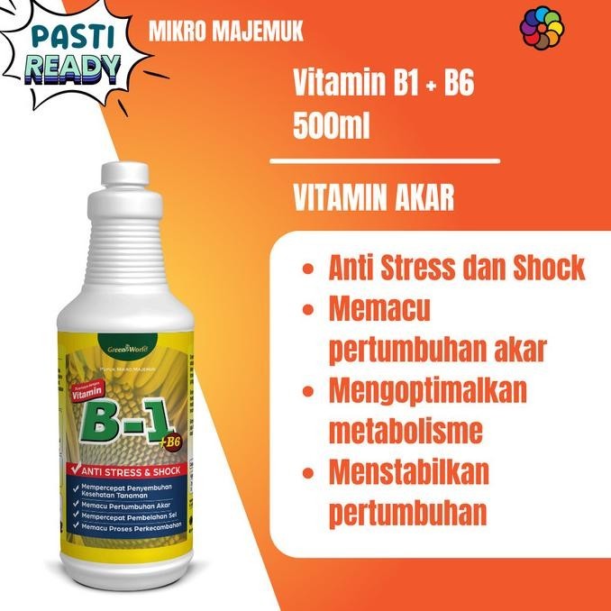 ANTI STRESS & SHOCK TANAMAN Vitamin B1 + B6 500ml