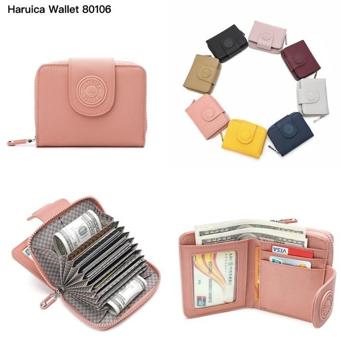 Dompet wanita HARUICA WALLET 80106 dompet kartu
