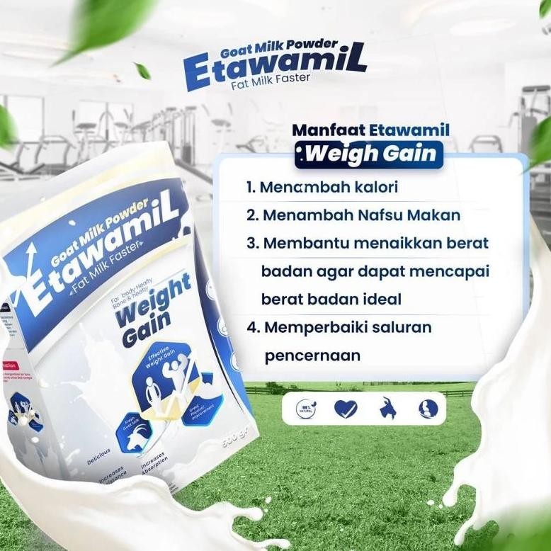 

ETAWAMIL WEIGHT GAIN Susu gemuk penambah berat badan & nafsu makan halal 500gr BS