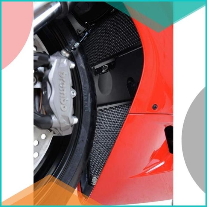 R&G RADIATOR GUARD DUCATI PANIGALE 899'13/959'16/1199'12 - RAD0117BK 1