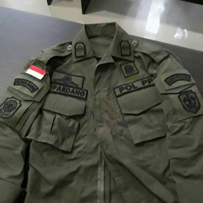 Seragam Pdl Pol Pp Model Tactical Motif Kotak2
