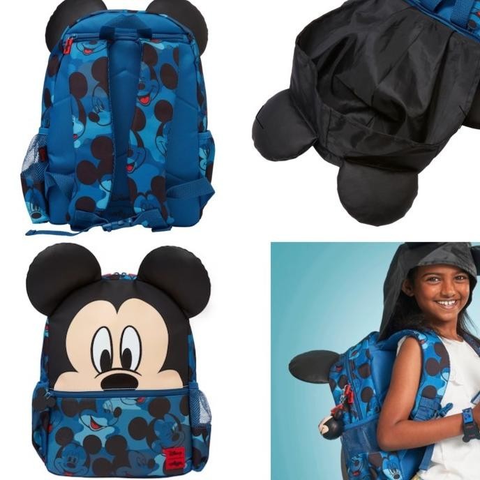 Smiggle Backpack Hoodie Junior Character Dino Tas Ransel Anak Original