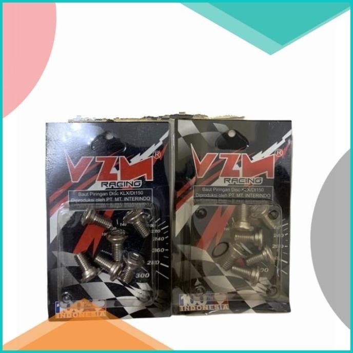 Baut Piringan Cakram Klx 150 Vzn Baut Disc Klx 150 Vzn Depan Belakang