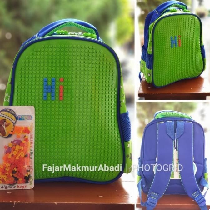 Tas Anak Sekolah Tk Lego / Tas Ransel Lego Anak Tk / A147