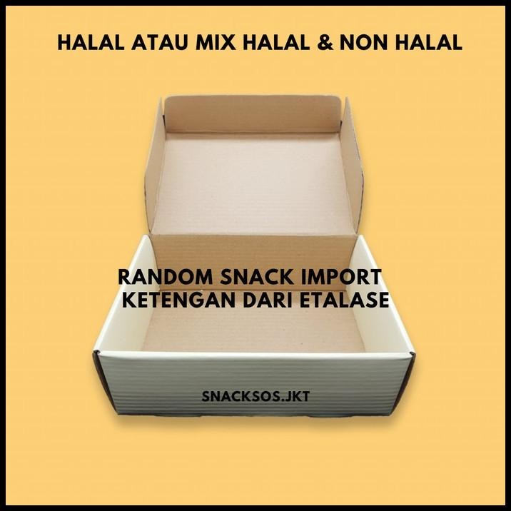 

Snack Box Gift Import Random Custom Jajanan Import Hampers Snack