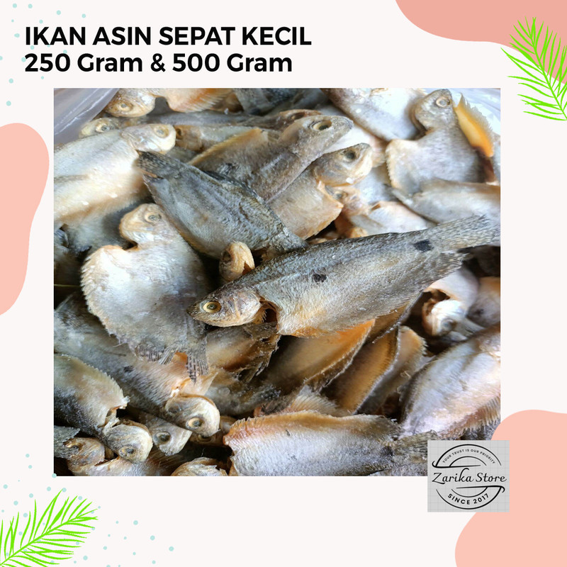 

Ikan Asin Sepat Kecil 250 gram / 500 gram