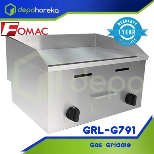 ~@~@~@~@] Mesin Kompor Pemanggang Flat Top Grill Daging Sayur Gas Griddle FOMAC