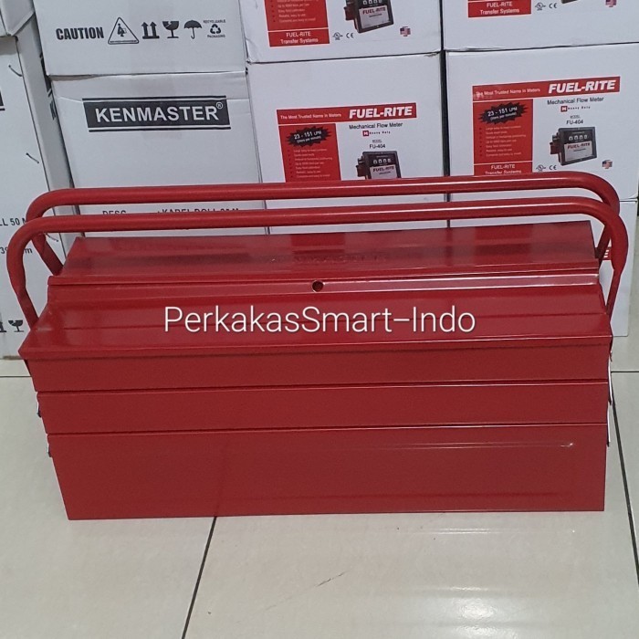 Kenmaster Tool Box Besi 3 Susun Besar/Tools Box/Toolbox Big