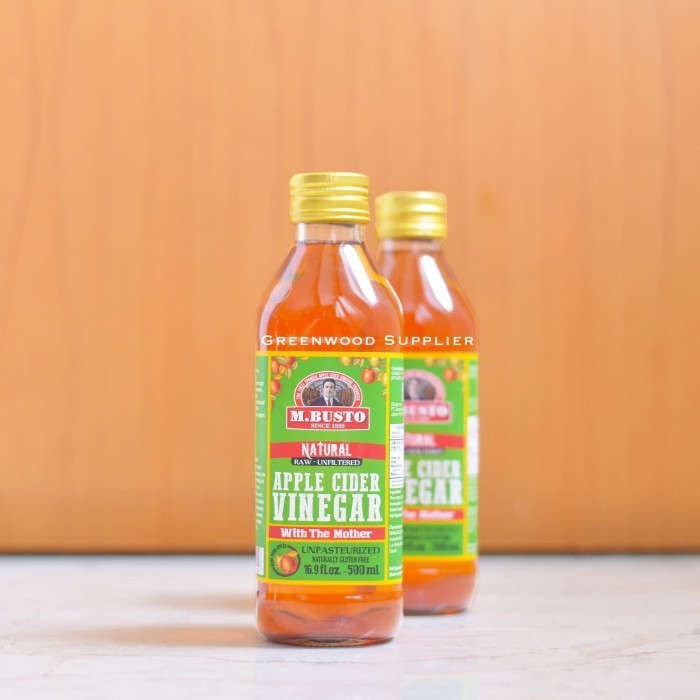 

Natural Apple Cider Vinegar M BUSTO - 500ML (PREMIUM QUALITY)