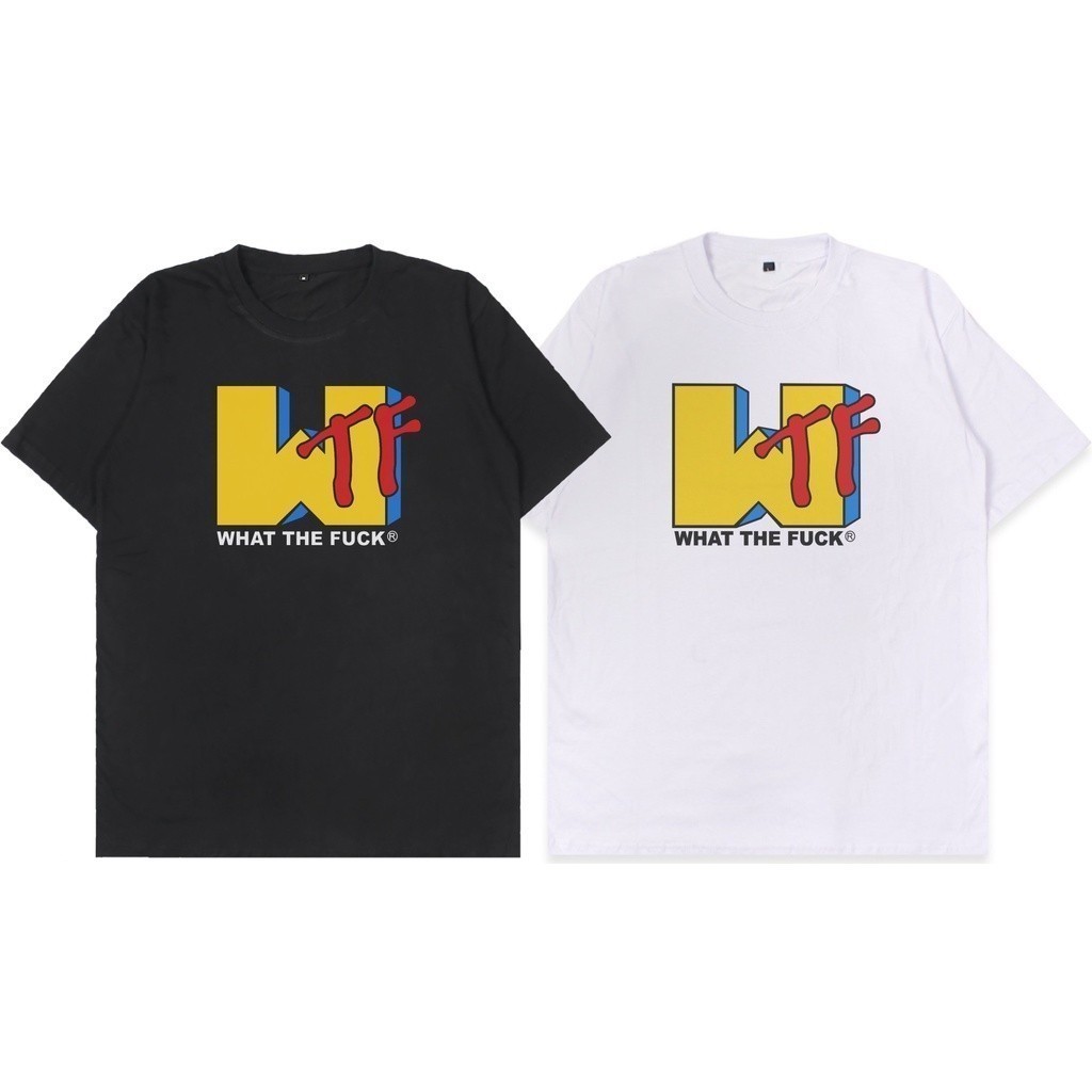 Kaos T Shirt Pria Mtv Wtf