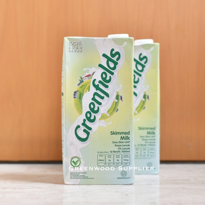 

Brom Greenfields Susu Uht Skimmed 1 Liter - Per Pcs
