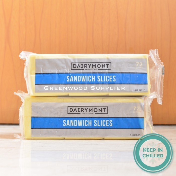 

Brom Dairymont Sandwich Slices / Keju Sandwich - 24 Slices