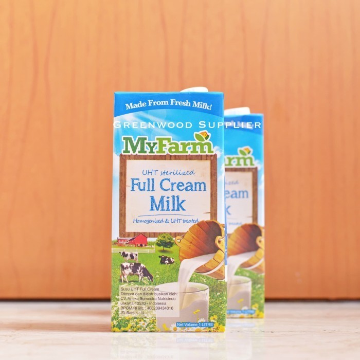 

Brom Myfarm Full Cream Milk/ Susu Uht Full Cream Myfarm 1Lt (Premium)