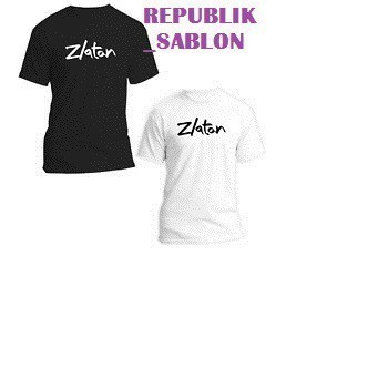 Kaos T Shirt Pria Zlatan Ibrahimovic