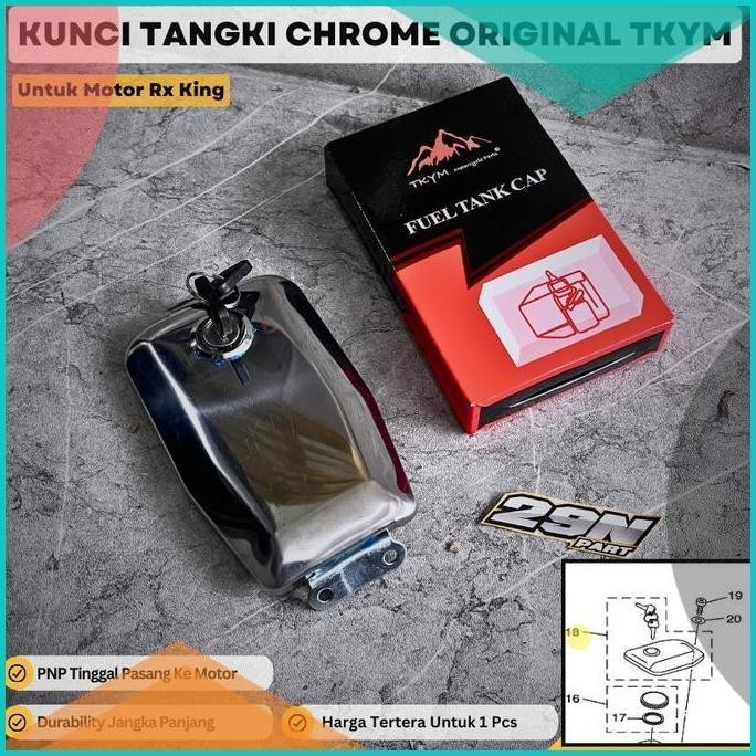 Kunci Tangki Tutup Tangki Bensin Yamaha RX KING RXS Original TAKAYAMA