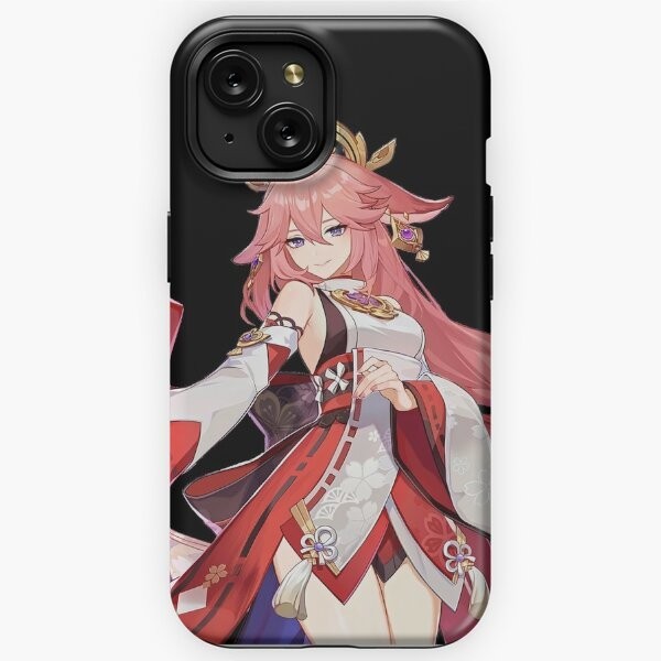 CASE Yae Miko - Genshin impact IPHONE 6 5 Plus