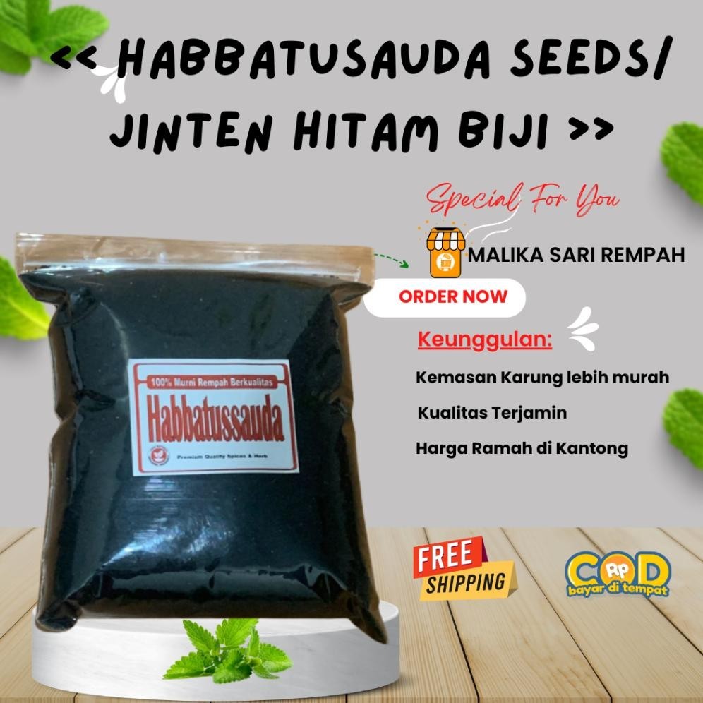 

BN Habbatussauda Seed Premium | Jinten Hitam Biji Premium [ 1 KG] TERLARIS