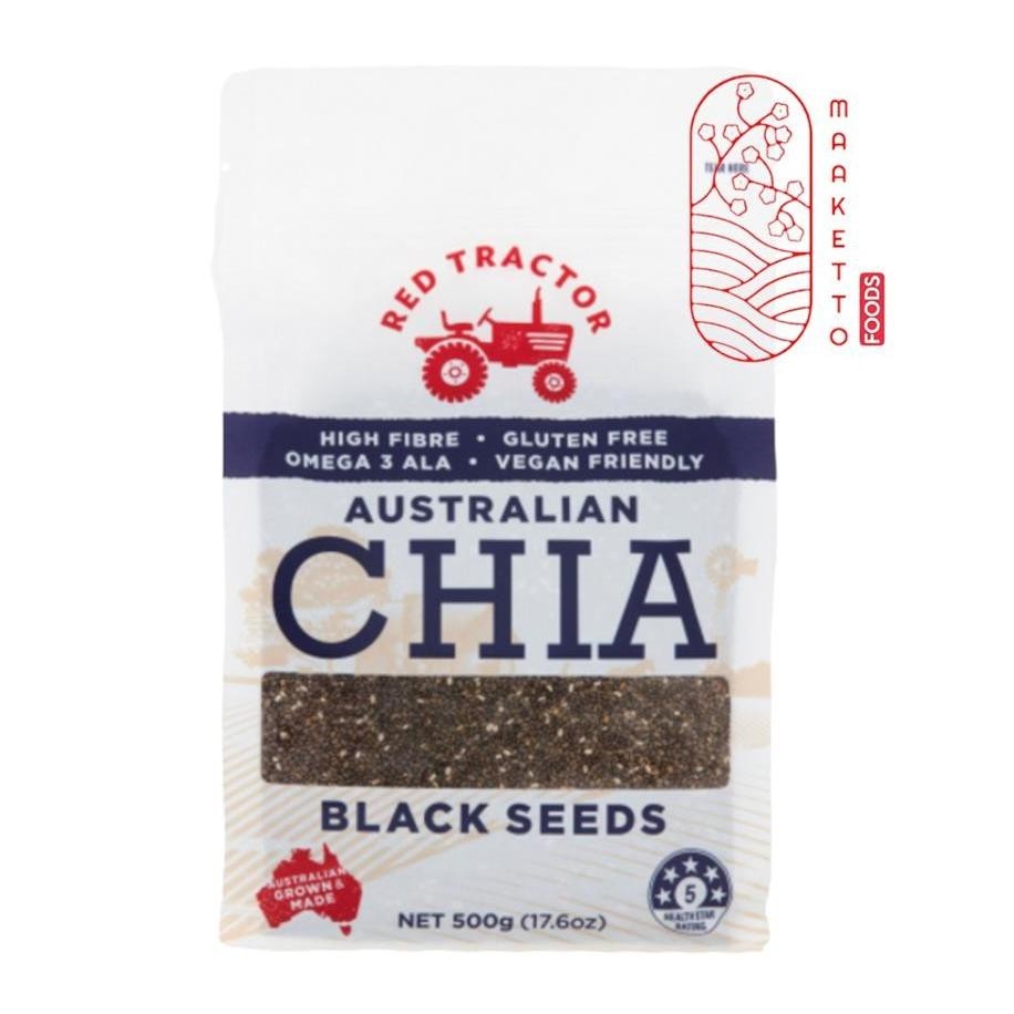 

BN Red Tractor Australia Chia Black Seeds / Chia Black Seed Premium 500gr TERLARIS