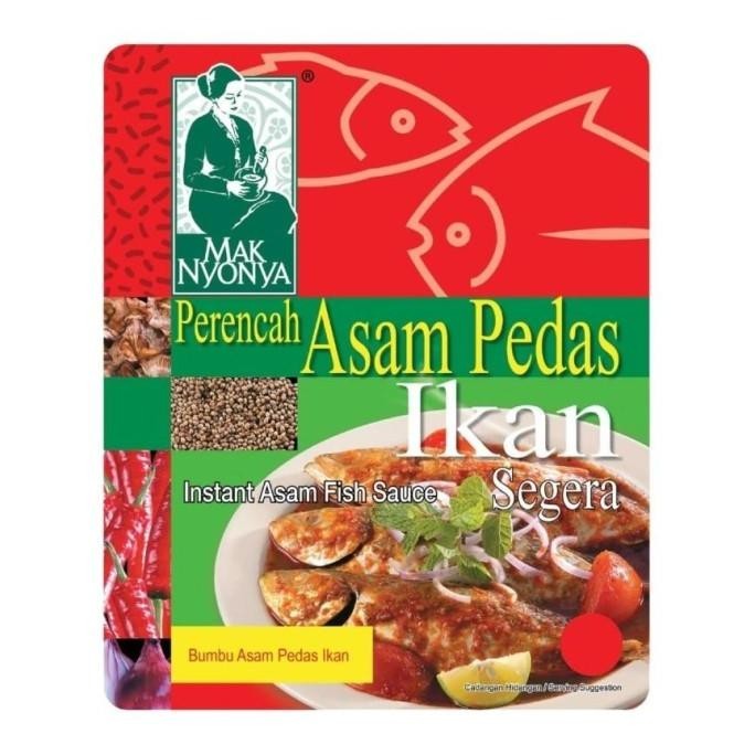 

Mak Nyonya Asam Pedas Ikan 100G Bumbu Masak Instan | Bumbu Import TB