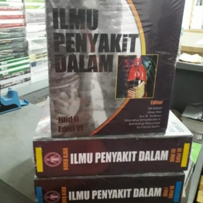 Buku Ajar Ilmu Penyakit Dalam ( Ipd) Ui 1 Set Isi 3 Buku
