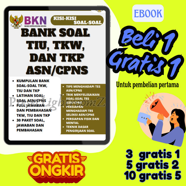 

IND0083 BANK SOAL TIU, TKW DAN TKP ASN-CPNS- Revisi