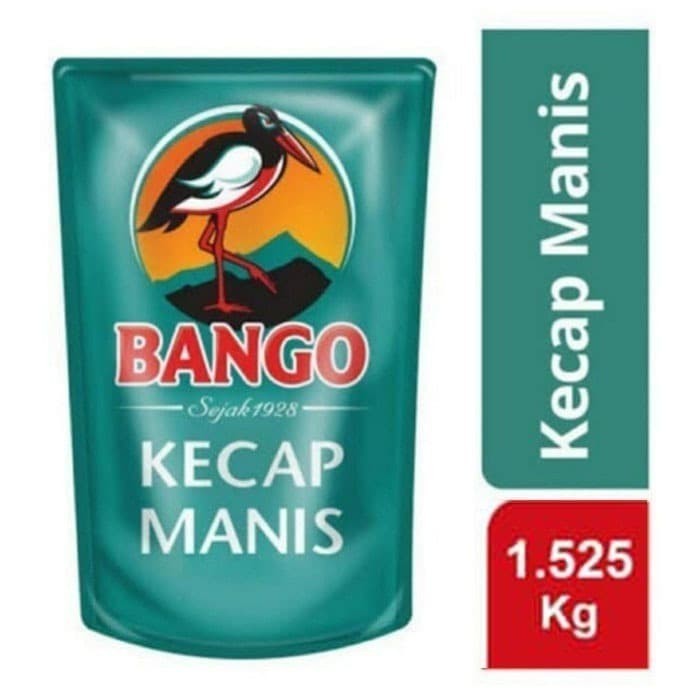 

Kecap Manis Bango Refill Isi 1.525 Kg