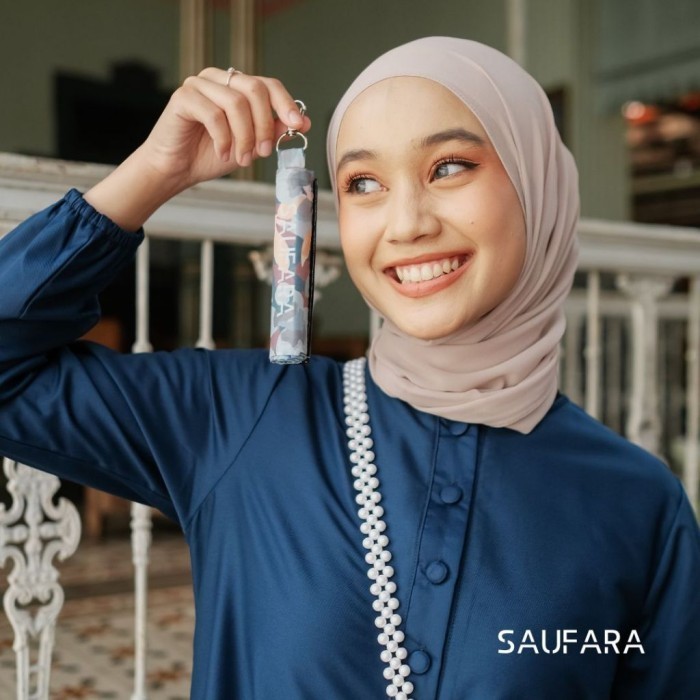 Saufara Sajadah Travel Genggam / Gulung Waterproof Kecil Tipis