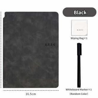 

Papan Tulis Jesje Portable A5 Whiteboard Notebook Pu Leather With Pen