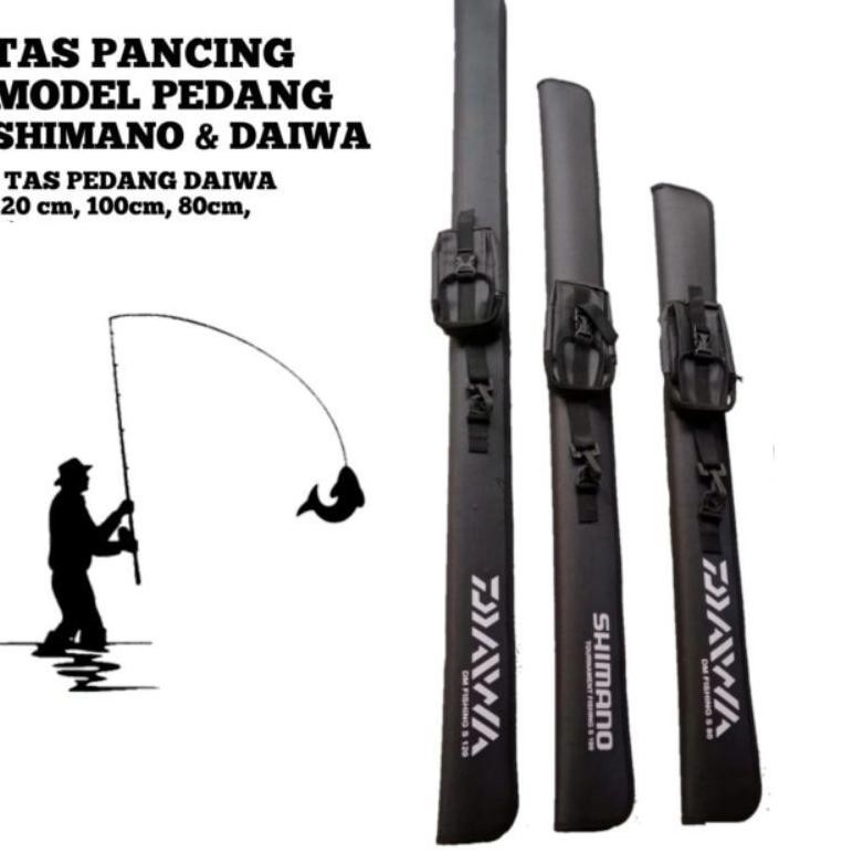 PROMO Tas Joran DAIWA Hard Case Pedang 80cm - 100cm - 120cm Ur37