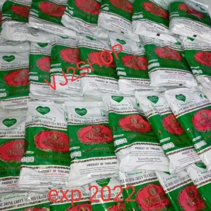 

Thai Green Tea Chatramue Teh Hijau Thailand 200G/Paket Isi 6Bungkus