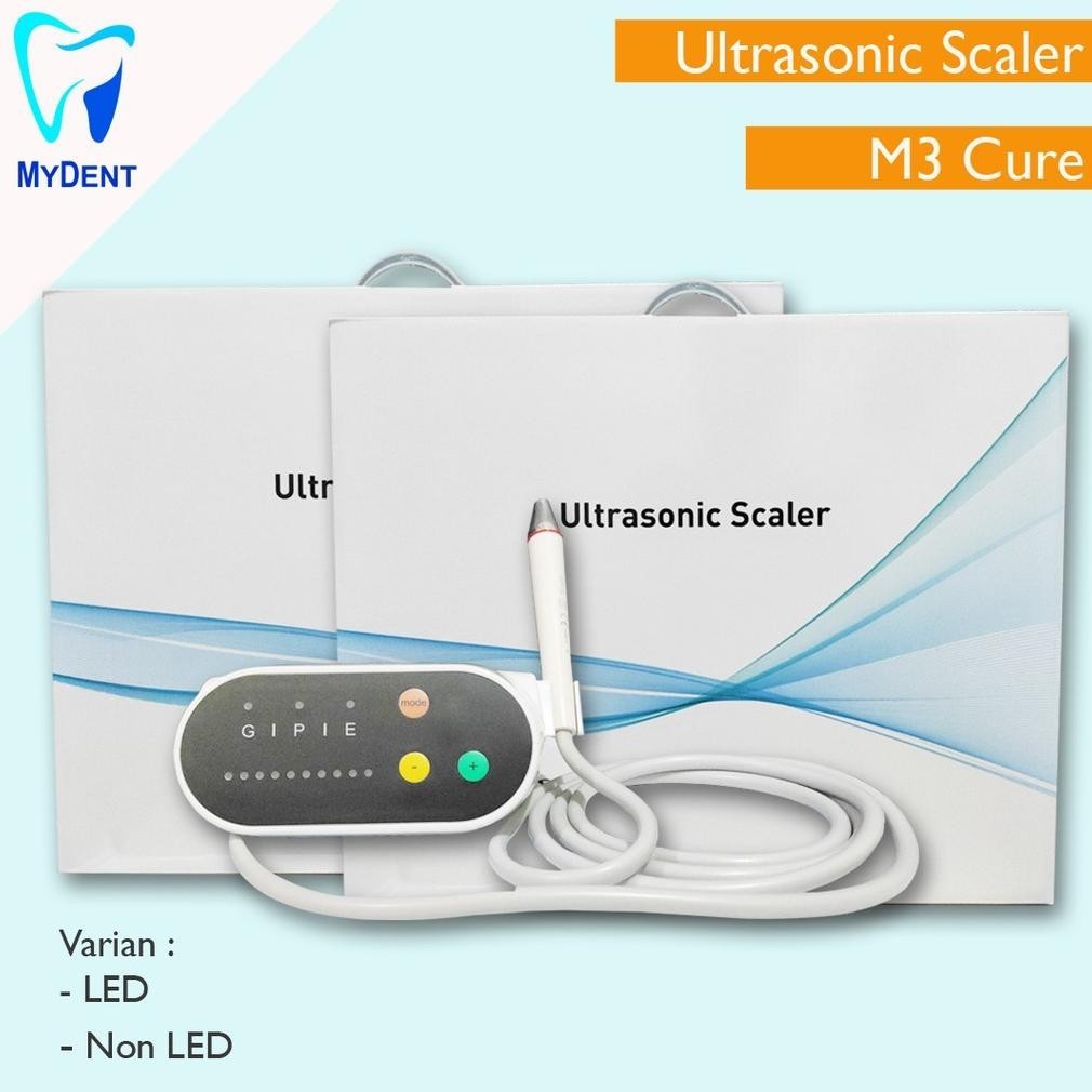 GH Dental Ultrasonik Scaller Ultrasonic Scaler Portable  M3 LED dan Non LED pembersih karang gigi TE