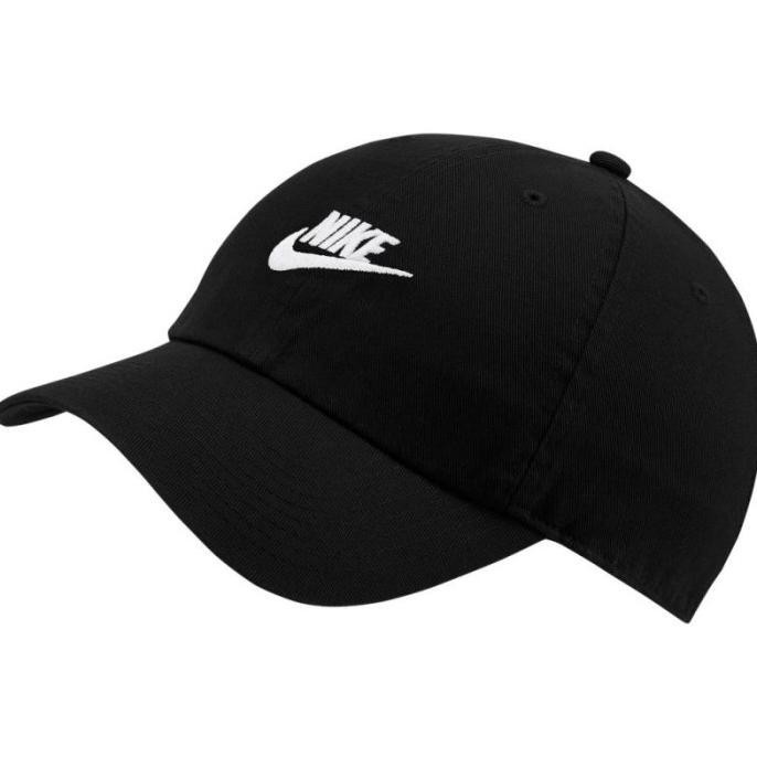 TOPI NIKE HERITAGE 86 FUTURA WASH CAP HITAM ORIGINAL