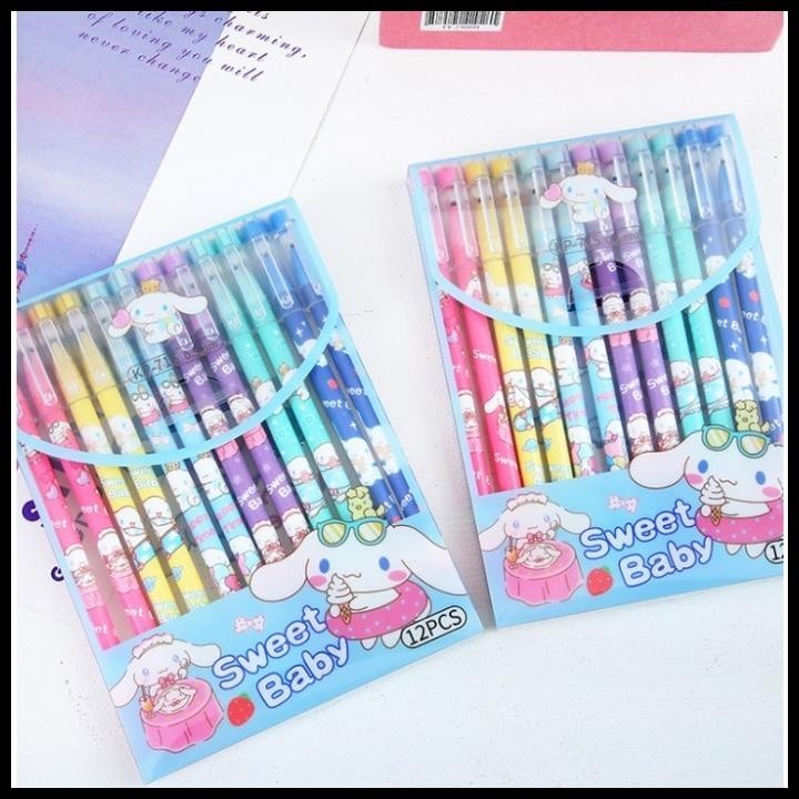 

GRATIS ONGKIR PULPEN GEL SER 12PCS BISA DIHAPUS MOTIF SANRIO LUCU !!!!!