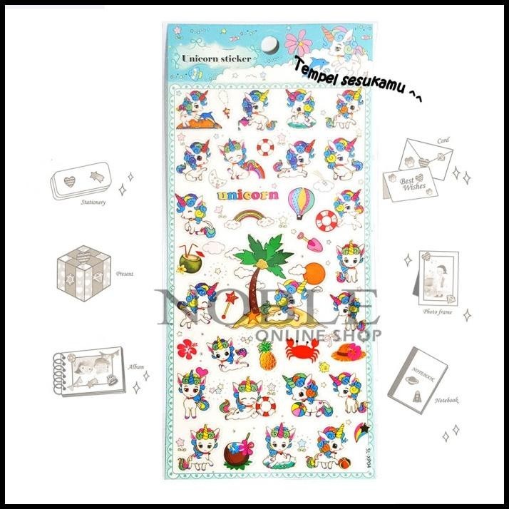 

DISKON UNICORN STIKER IMPOR GAMBAR KARAKTER LITTLE PONY STICKER STATIONERY !!!