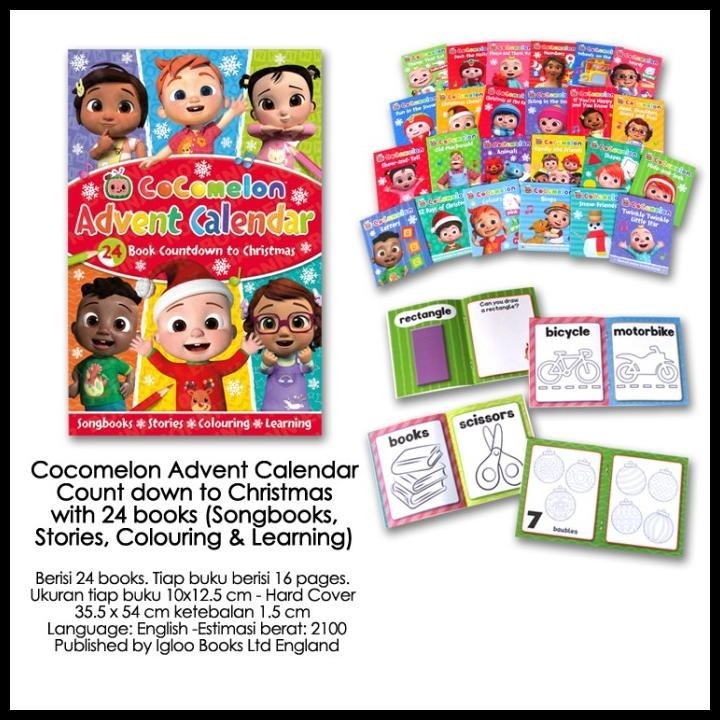 

BEST DEAL CHRISTMAS ADVENT CALENDAR WITH 24 BOOKS INSIDE !!!!!!