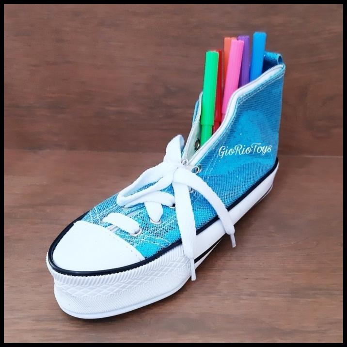 

BEST DEAL SNEAKER PENCIL CASE KOTAK PENSIL SEPATU TEMPAT ALAT TULIS ANAK UNIK