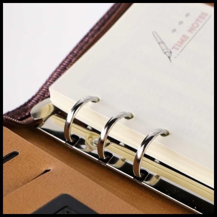 

BEST DEAL BUKU CATATAN NOTE BINDER JURNAL COVER KULIT SINTETIS DENGAN KALKULATOR !