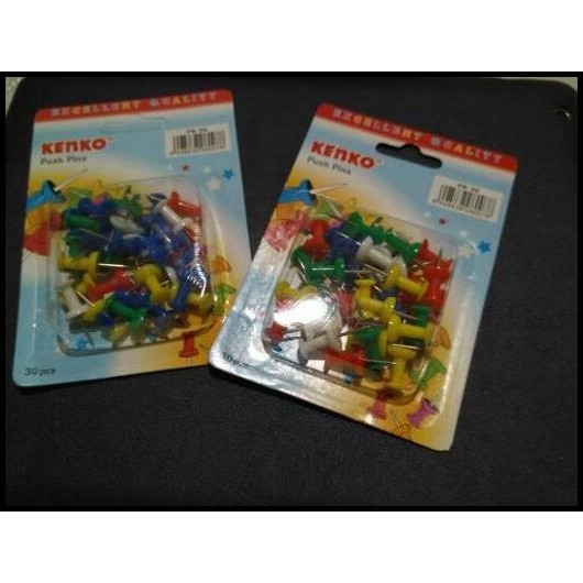 

BEST DEAL PUSH PINS/PIN/PAKU PAYUNG WARNA WARNI !!!!!