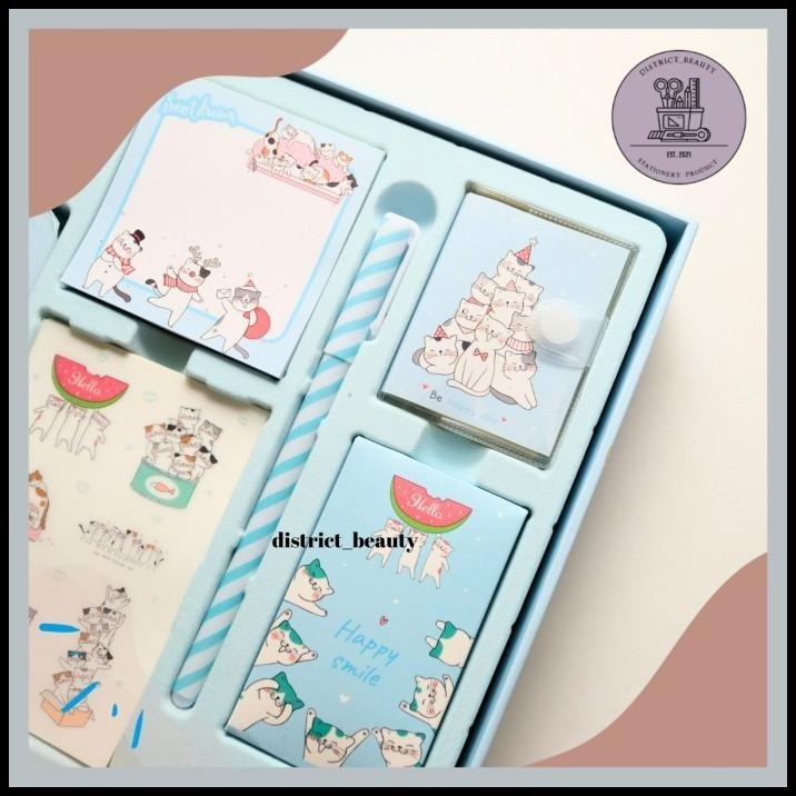 

BEST DEAL JURNAL 7 IN 1 KUCING PAKET ALAT TULIS JURNAL CUTE CAT LENGKAP IDE KADO !!!!!!