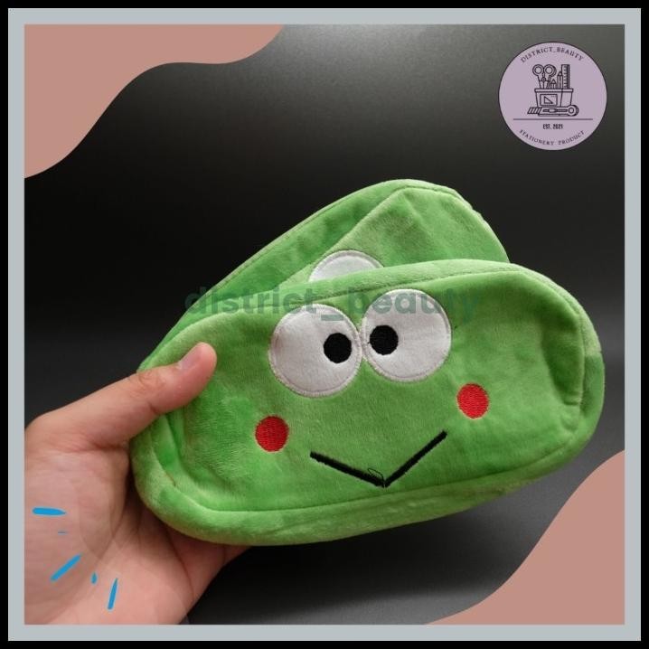 

BEST DEAL KOTAK PENSIL KAIN KEROPPI TEMPAT PENSIL PLUSHY KODOK HIJAU KEROPI !!!!!!