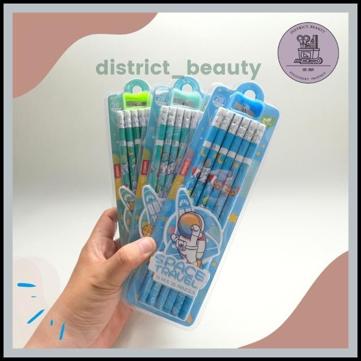 

BEST DEAL PENSIL ASTRONOT ISI 12 PCS FREE RAUTAN PENSIL KAYU TUTUP HAPUS GRATIS !!!!