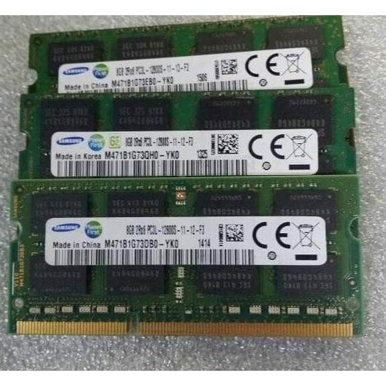 Ram Memory Laptop Sodimm DDR3 8GB / DDR3 PC3L 8GB 12800