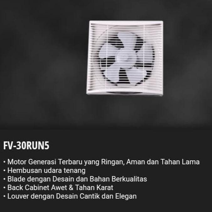 Hexos/Exhaust Fan Dinding 12 Inch Panasonic Fv30Run Kualitas Premium