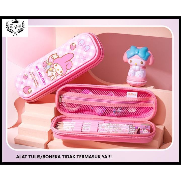 

DISKON KOTAK PENSIL TEMPAT PENSIL SANRIO ORIGINAL BAHAN WATERPROOF HARDCASE !!!!